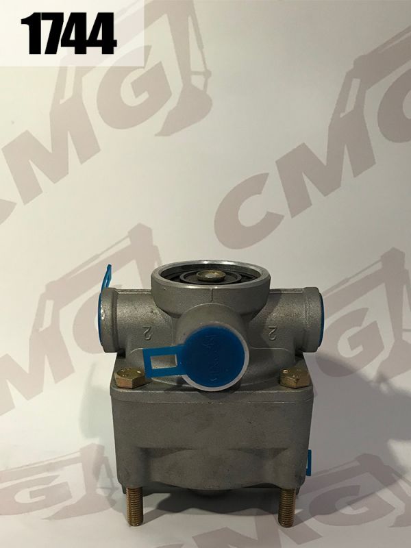 Клапан гальмівний XZZX-H002 / 800900004 ручного гальма (5 виходів, M22x1,5) на автокран QY25K5
