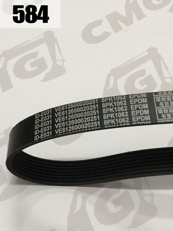 Ремінь двигуна WD615 8PK1062 8-ручейковий