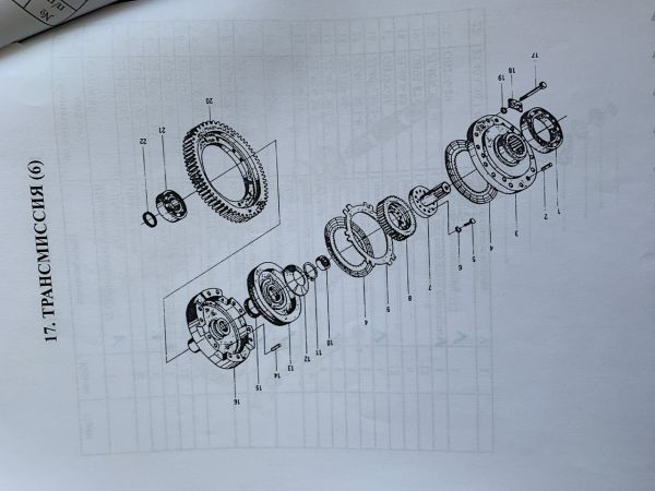 Кільцева шестерня 2-й передачі ZL40A.30.1-3A для навантажувача ZL50G XCMG